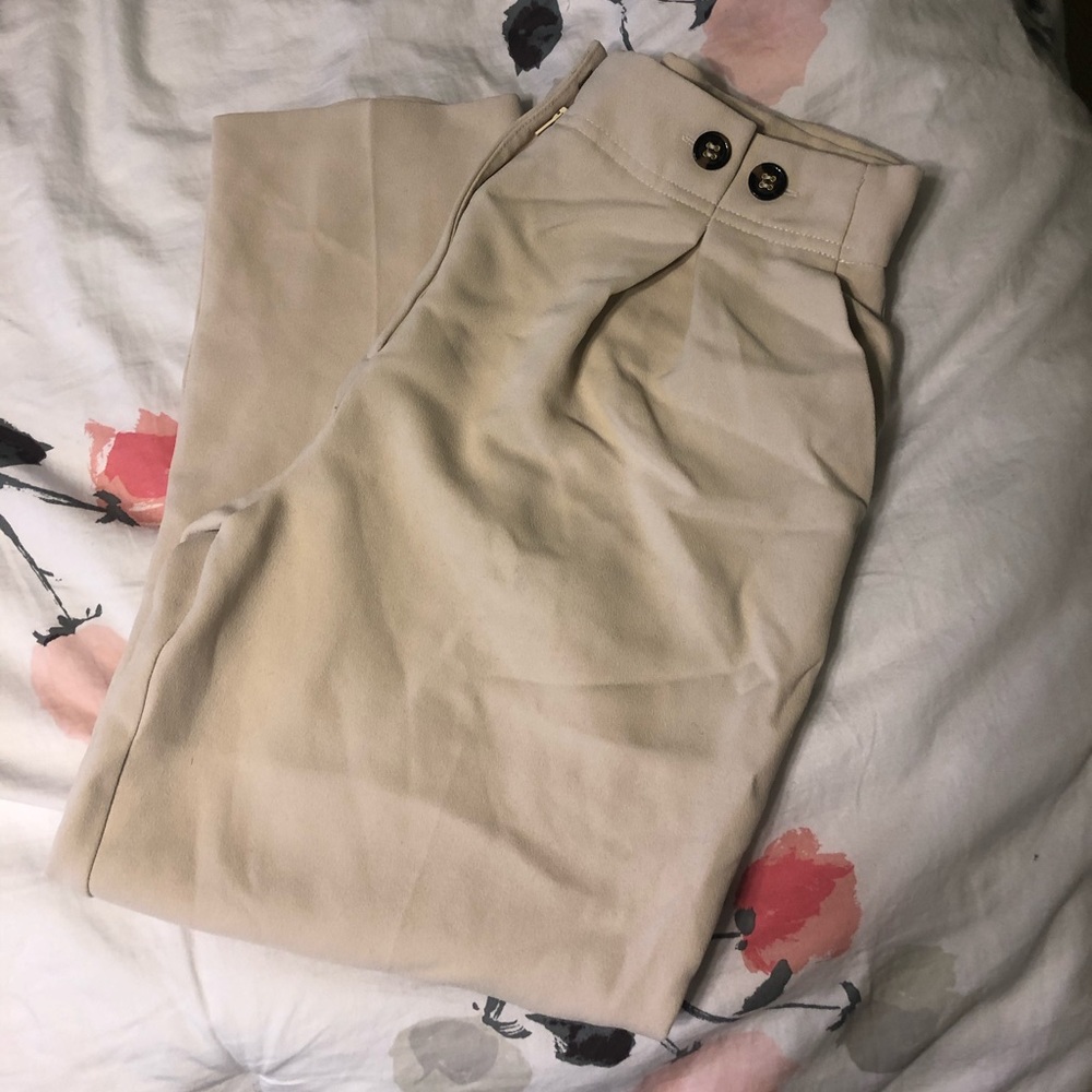 Topshop Crop Dress Pant